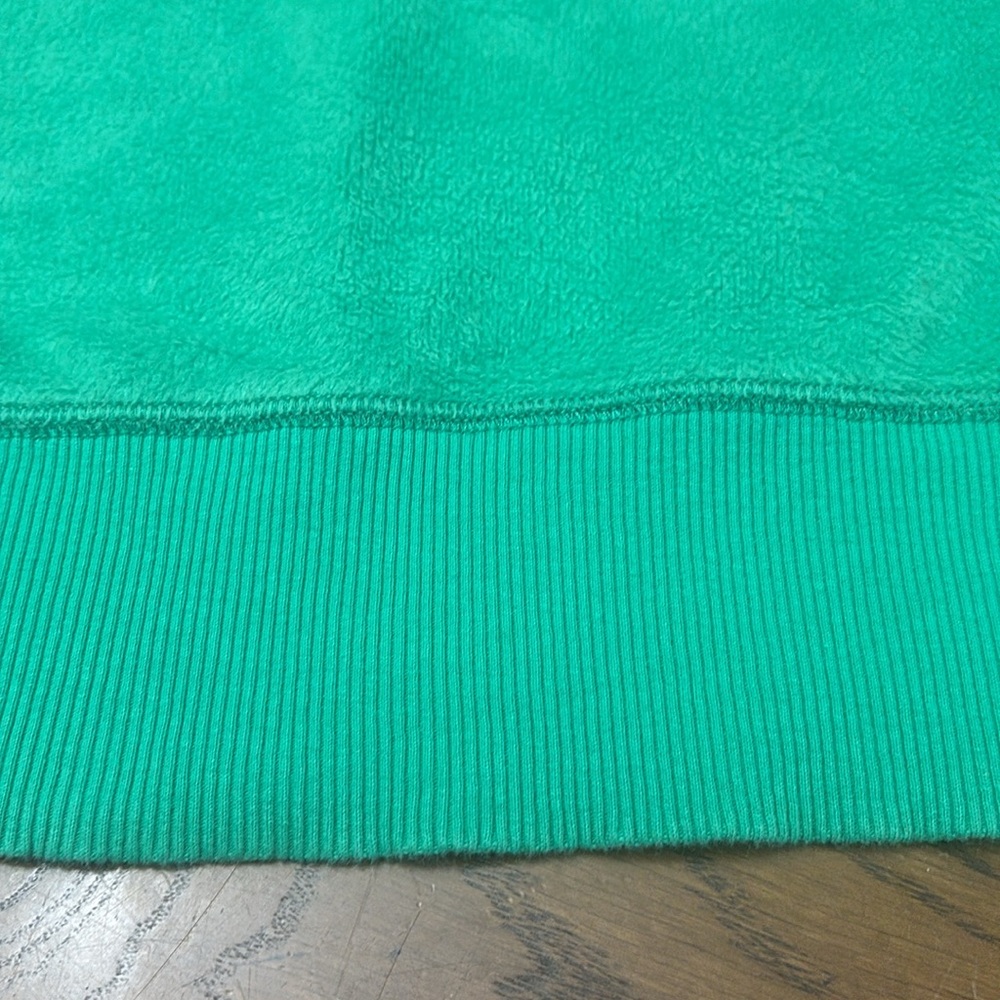 AERIE Fuzzy Green Sweater - Picture 6 of 10
